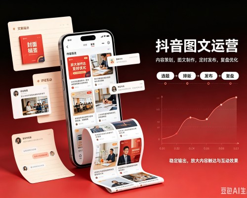 谢通门抖音图文代运营服务